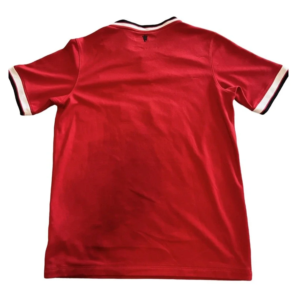 NIKE DRI-FIT Manchester United Home Knit Jersey 2014/15, Chevy, Red| Youth: XL